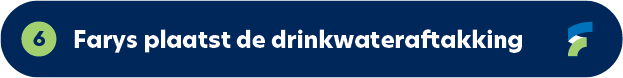 6. Farys plaatst de drinkwateraftakking