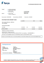 Factuur keuring - overzicht - deel 3